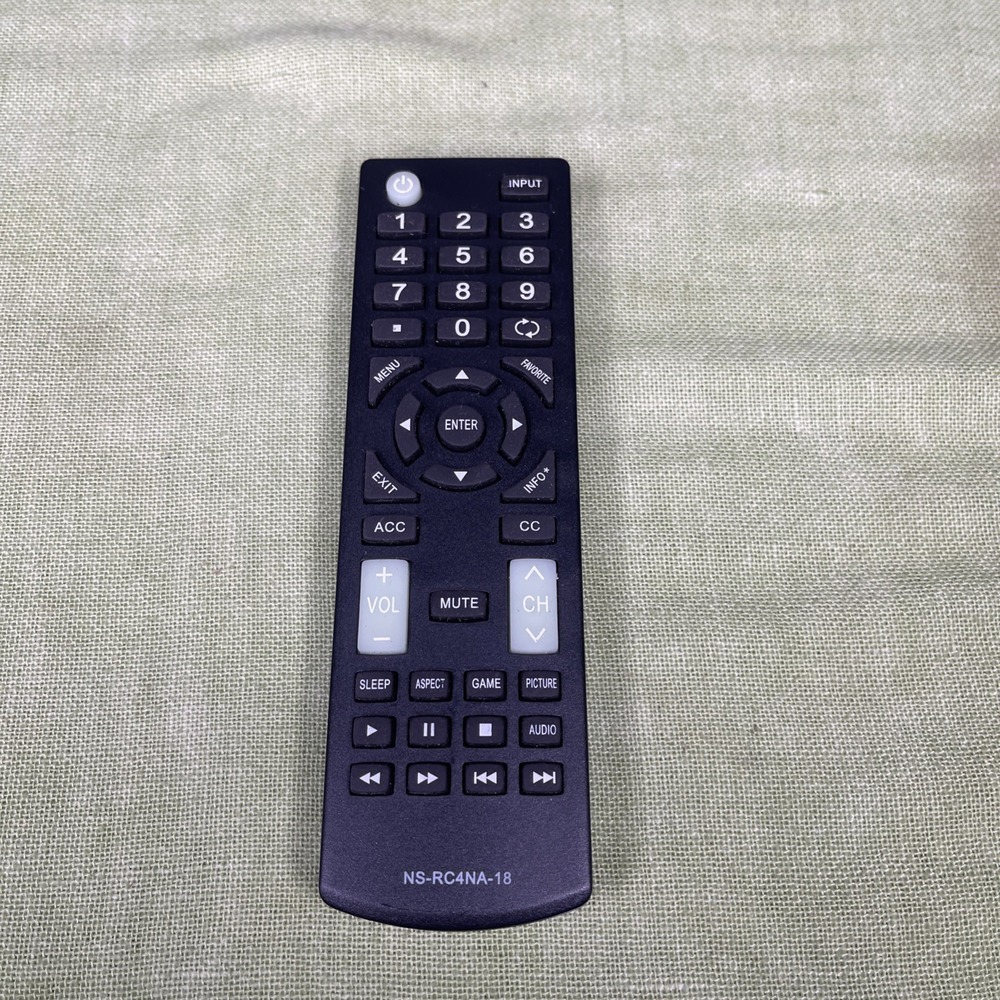 Insignia NS-RC4NA-18 TV Remote Replacement OEM Smart LED LCD Controller